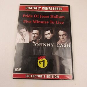 Johnny Cash‎ Digitally Remastered DVD Pride Of Jesse Hallum Movie